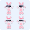Bunny Plush 4PCS
